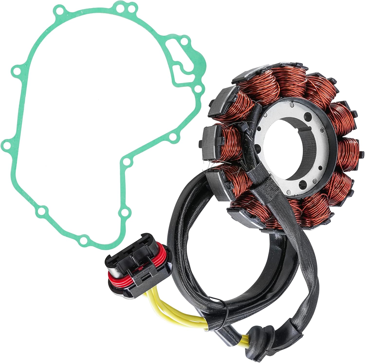 Caltric Stator and Gasket Compatible with Can-Am Defender PRO HD10 LTD 2021-2023 / 6x6 HD10 LTD 2022-2023