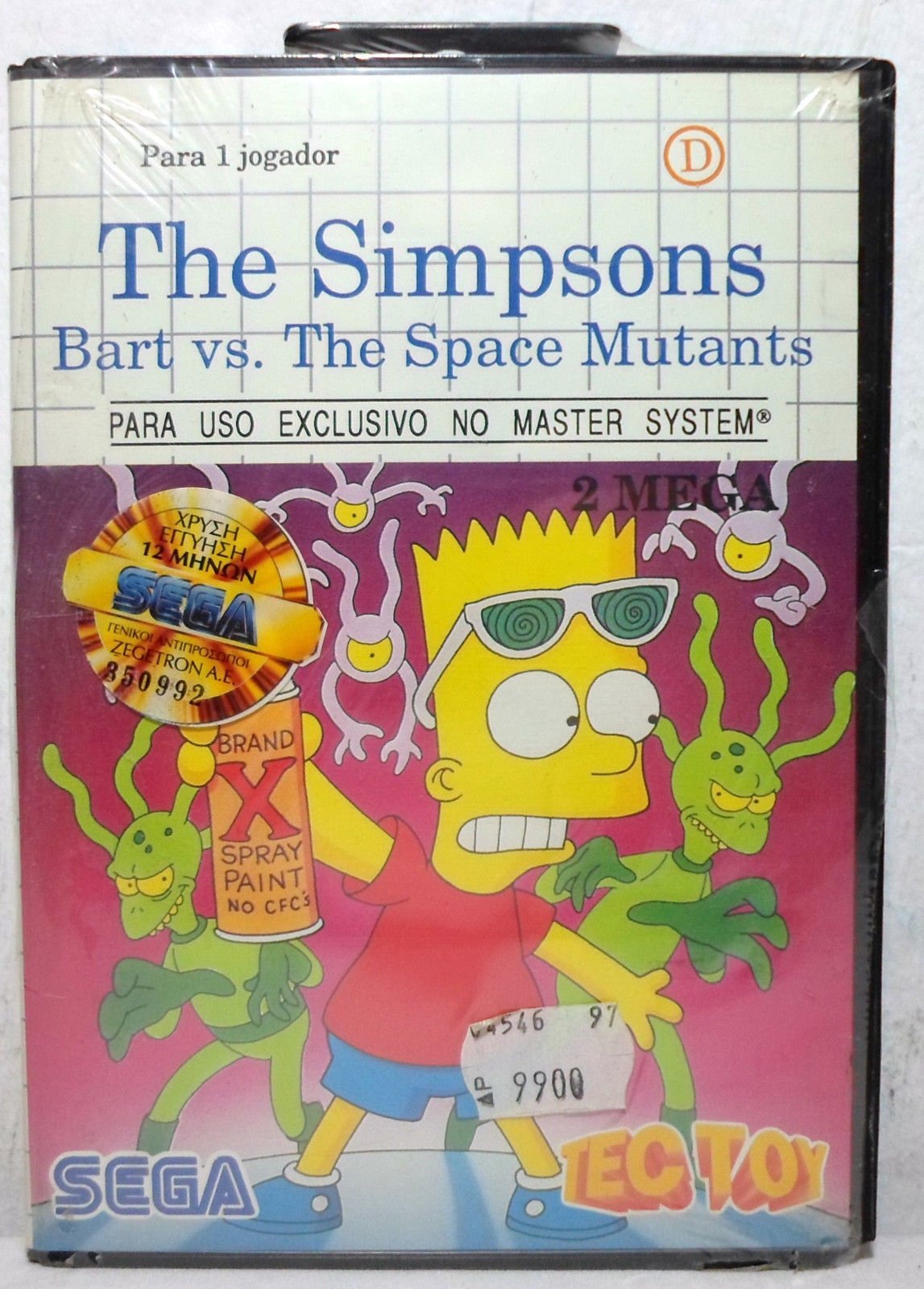 Simpsons Bart Vs Space Mutants