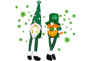St. Patrick's Day Gnomes Plush: Adorable Leprechaun Doll Decorations