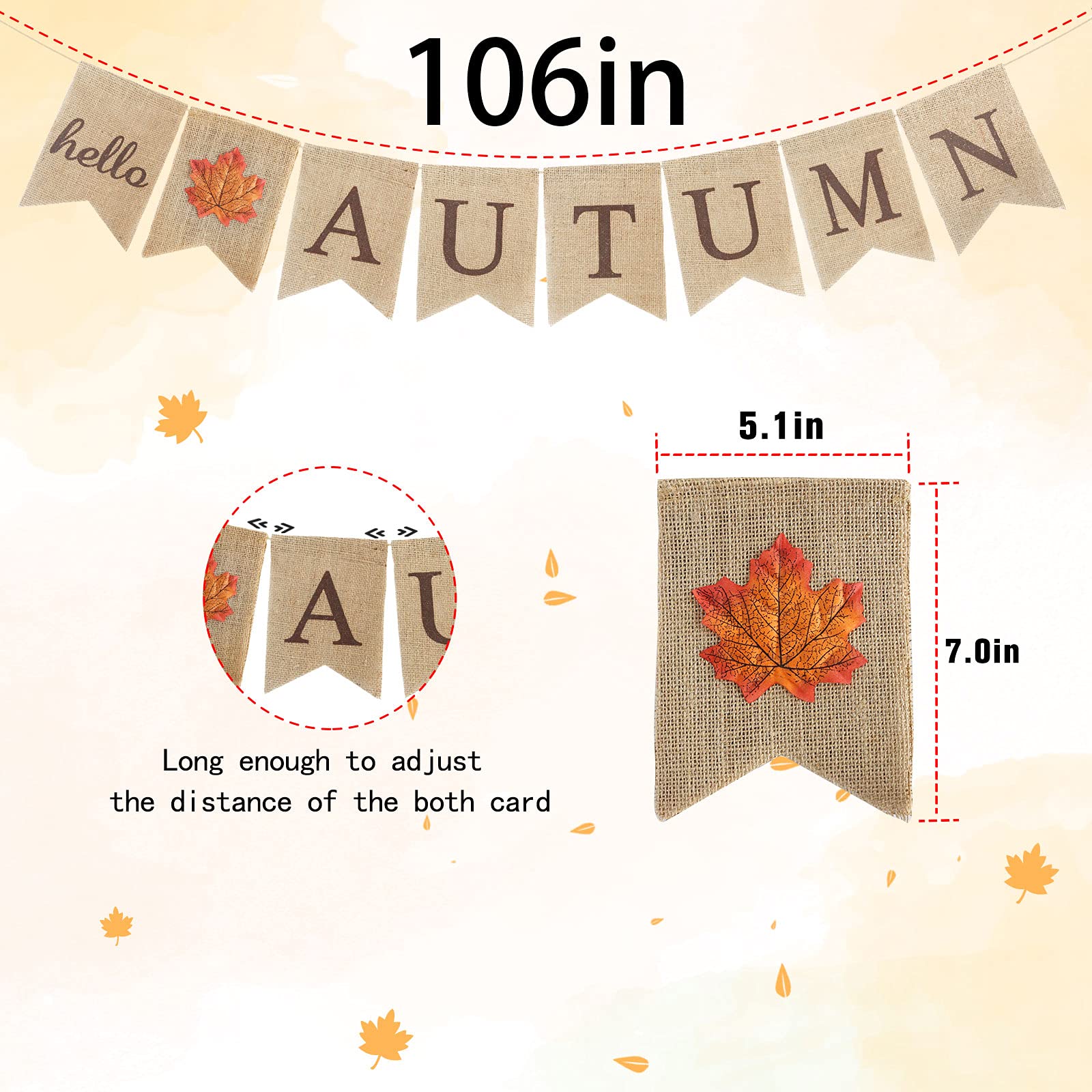 Halloween Jute-Banner 'Trick Or Treat' – 2,8 M Rustikale Deko Für Kamin & Party