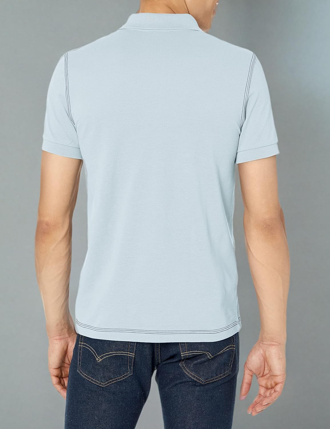 Lacoste Men's Contemporary Collections Organic Cotton Printed Polo Shirt