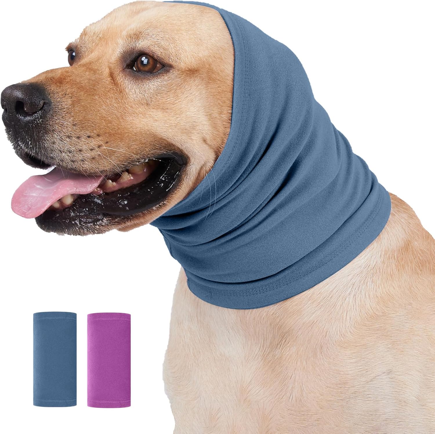 Nanaki Dog Calming Hoodie Ear Wraps for Dogs, Ear