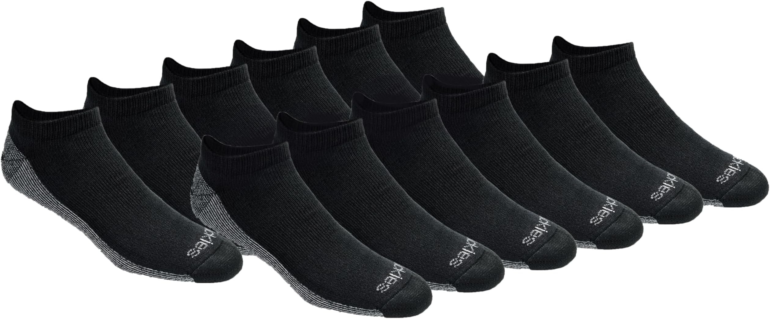 Dickies mens Dickies Men's Dri-tech Moisture Control 6-pack Comfort Length Crew Socks