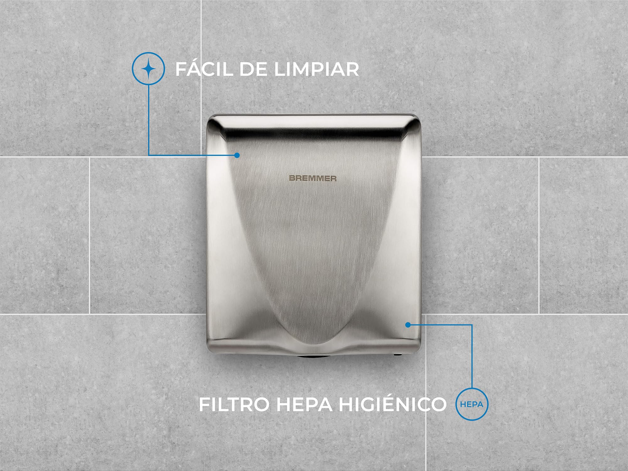 Bremmer Blade | Secadores de Mano | Secamanos Eléctrico
