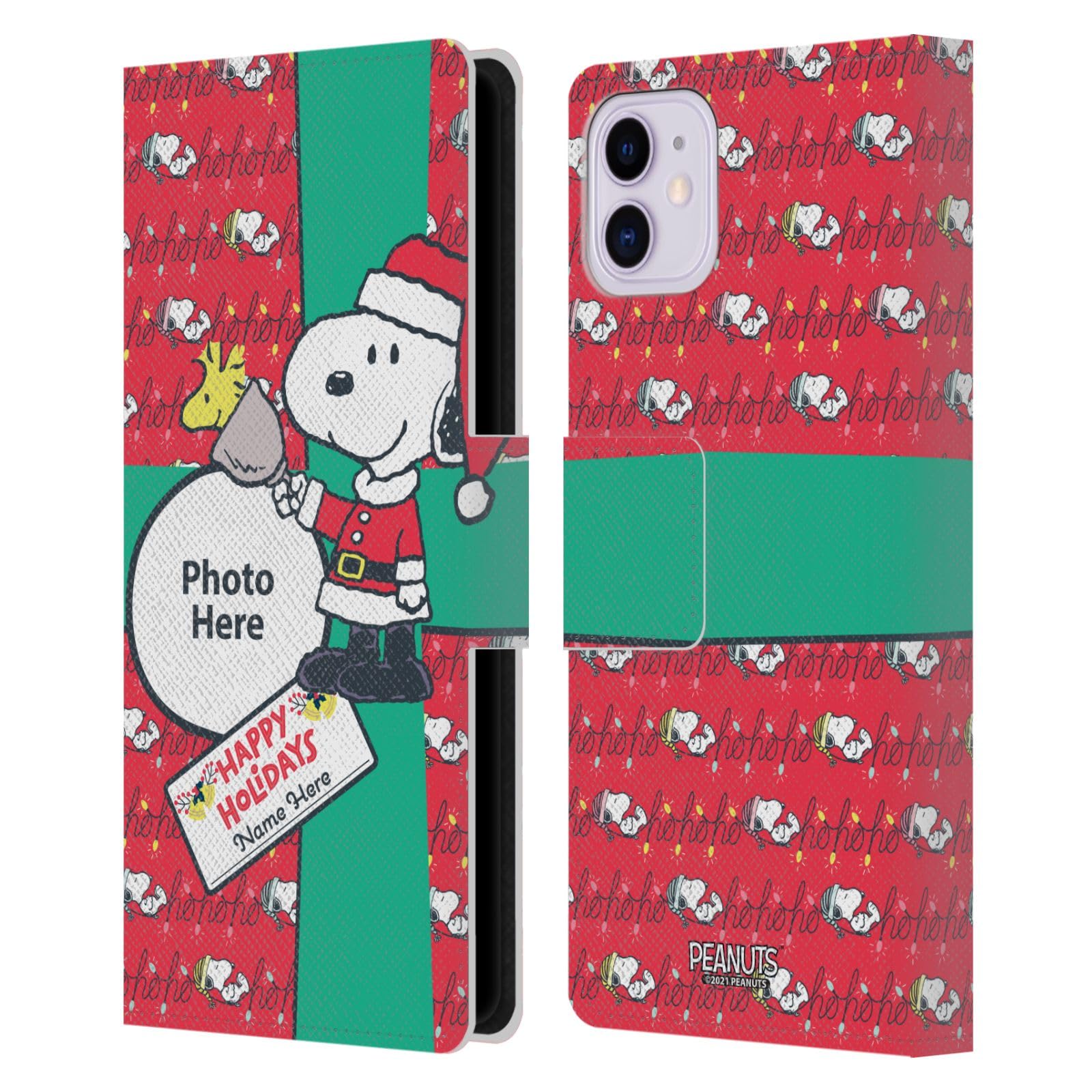 Coque rabat Peanuts iPhone 11 anti rayure protection écran cuir
