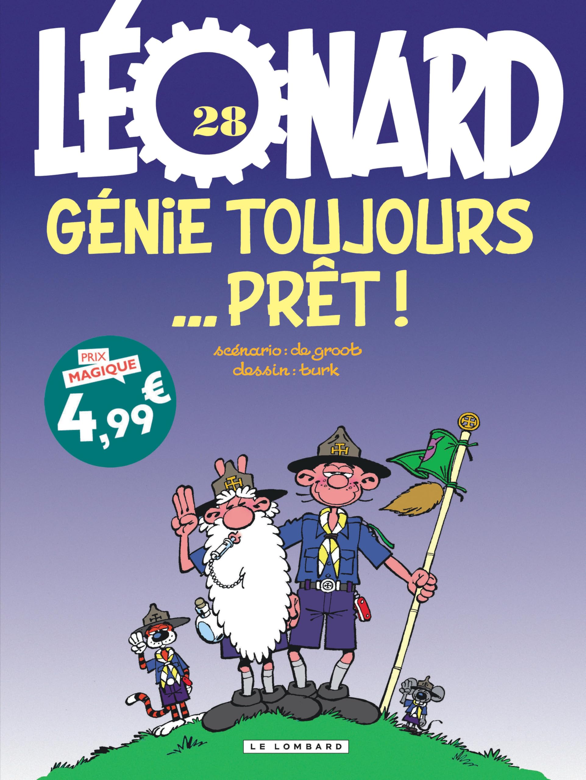 Léonard - Tome 28 - Génie toujours... prêt !