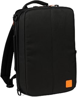 HOTBOX Adapt 3 in 1 Convertible Laptop Backpack Work Bag with Desk Caddy Fits 16 Inch Laptop Lightweight Water Resistant