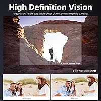 Vista 2 de REYGEAK Lente gran angular OSMO Pocket 3, lente gran angular multicapa para DJI Pocket 3 Accesorios Protección Acción Cámara Lente