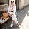 DREAM PAIRS Mocasines para Mujer Casuales Cómodos Slip On Planos Ligeros de Trabajo Zapatos de Caminar 2