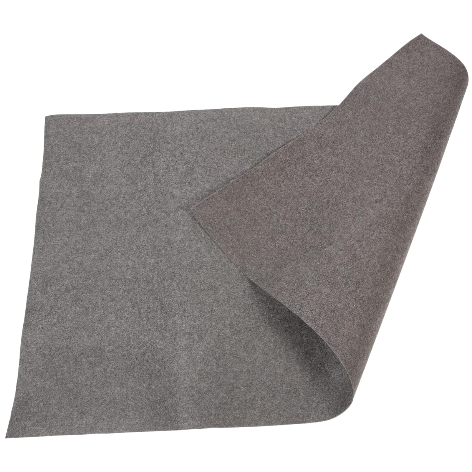 ibasenice Grand Tapis de Sol en Feutre Noir Antidérapant et Résistant à l'usure pour Entretien Automobile et Garage, Tapis Absorbant Huile sous Voiture Pratique et Solide