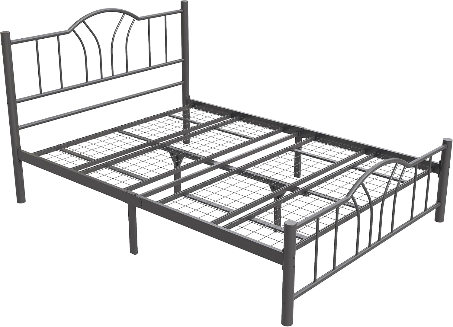 AVENSIS Bella 4ft6 Heavy Duty Mesh Base Metal Platform Bed Frame Base