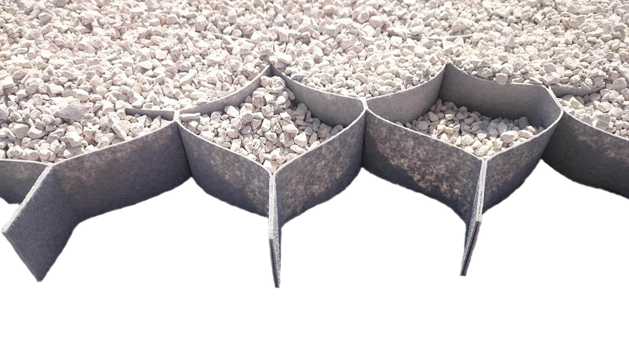 Estabilizador de grava – Pack 5 – 50 m2 – 5 cm de altura (10 x 10 cm) – 1 m