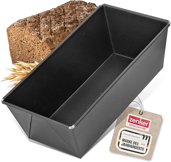 Zenker Brotbackform 30 cm aus Karbonstahl