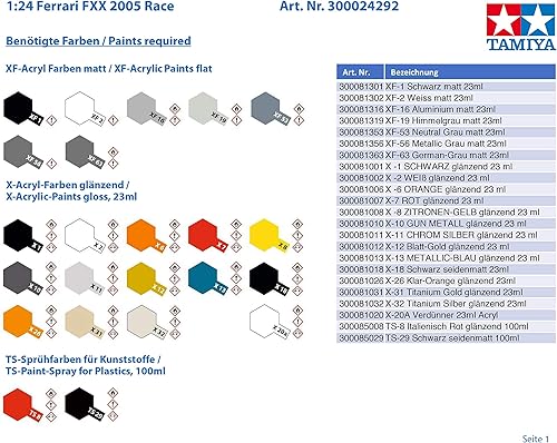 Miniatura 2 de Tamiya Ferrari FXX