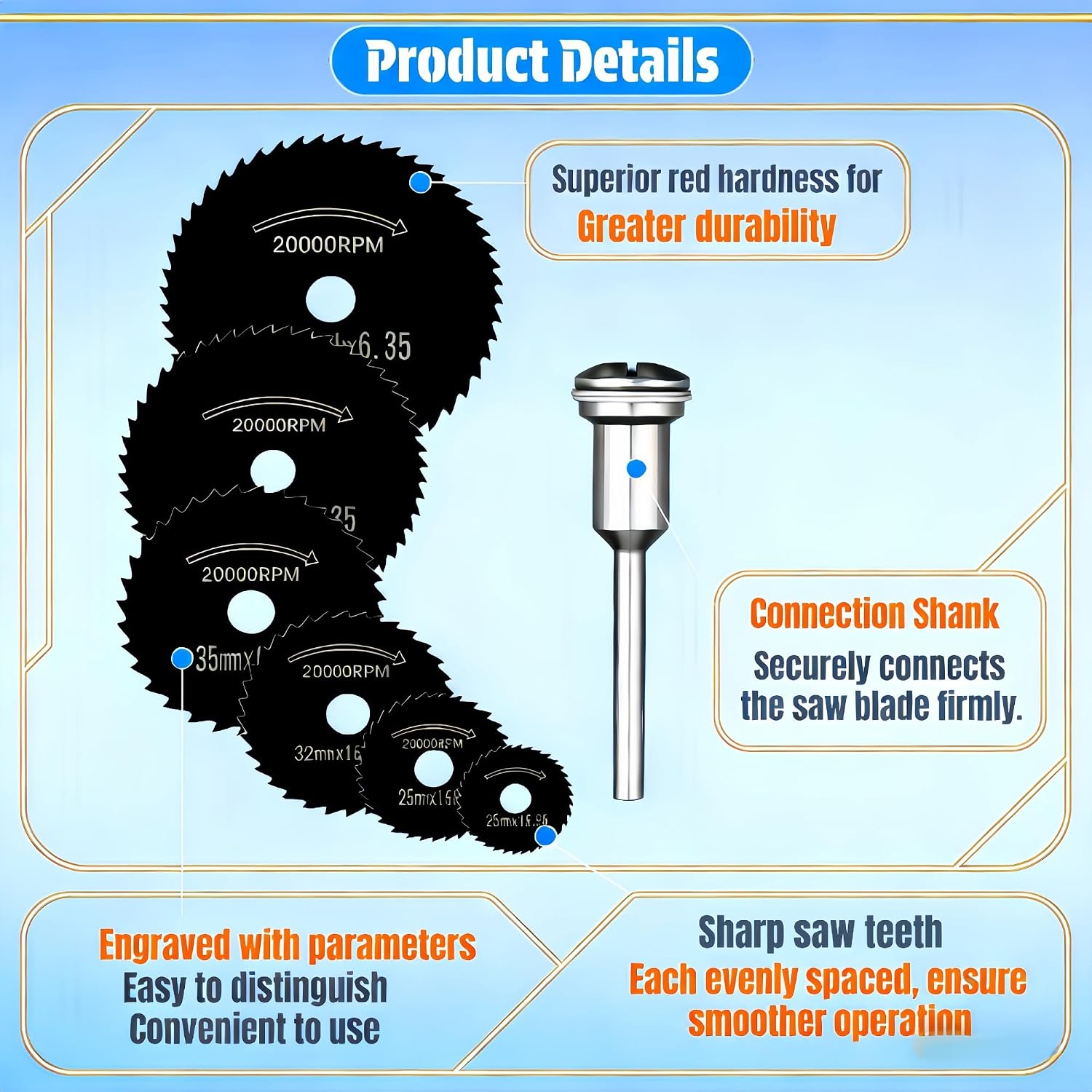 Inside PVC Pipe Cutter, 7" Adjustable Cutting Depth for 1-1/2" to 8" Pipes, w/6 Diamond Cutting Wheels & Saw Tooth Blades & Handle, 1/4" Hex Shank Pvc Cutter Tool for Drills