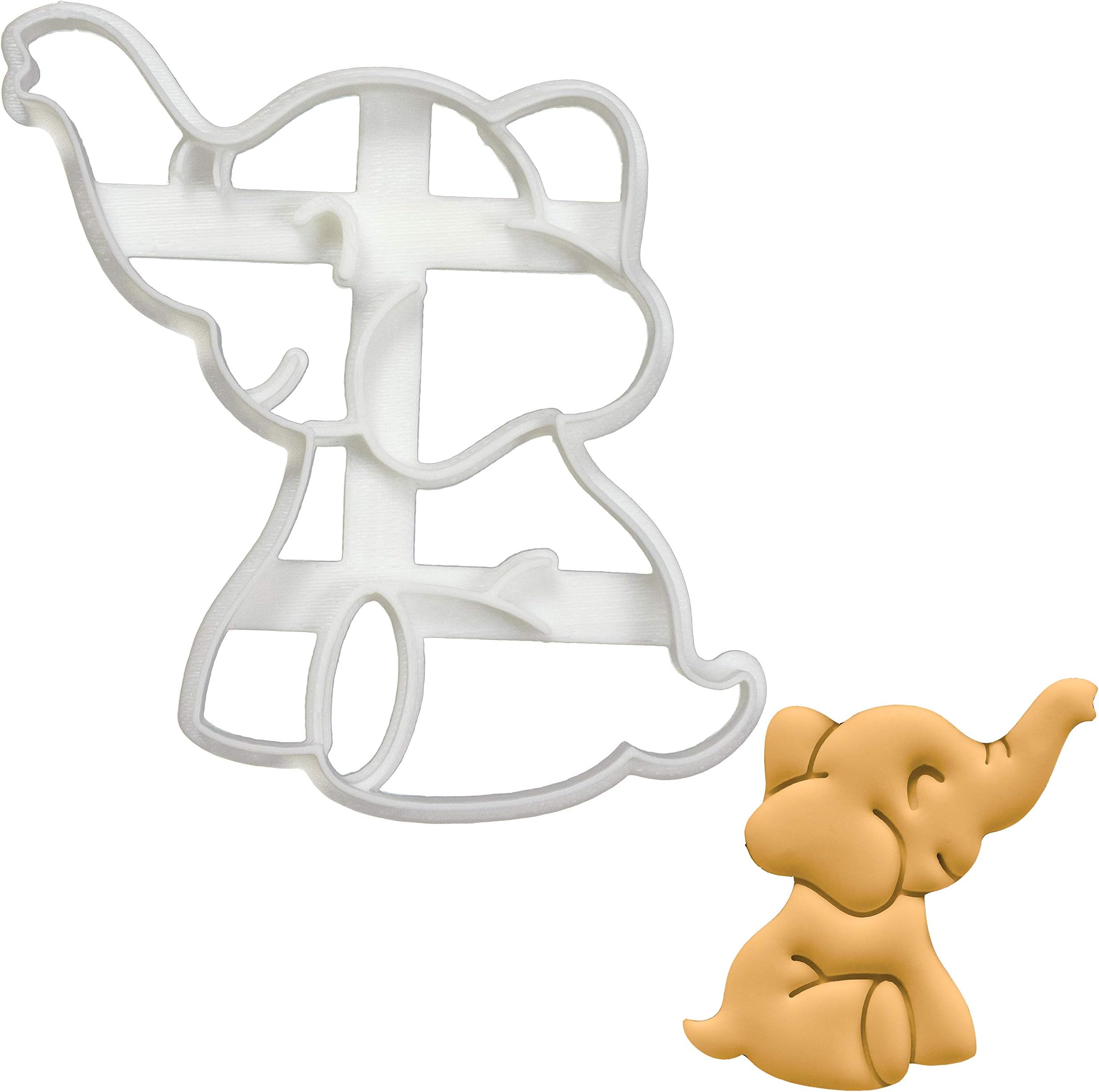 Baby Elephant cookie cutter, 1 piece - Bakerlogy