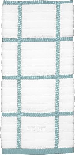 All-Clad Textiles - Toalla de cocina, a cuadros, 1 paquete, lluvia