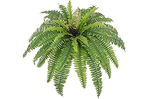 40in Artificial Ferns for Outdoors & Indoors, Create a Natural Haven in Any Space