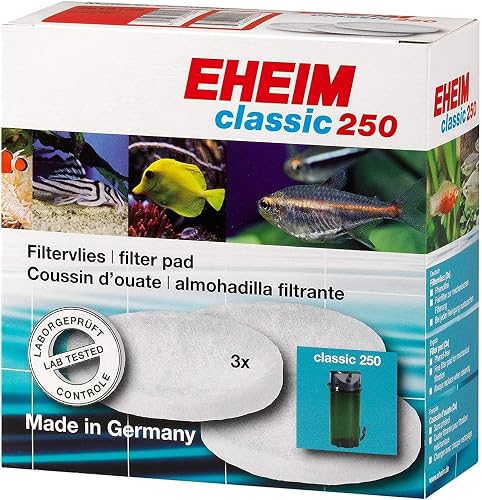 Eheim Fine Filter Pad for 2213/250 2616135 Canister Filter (3 pcs)