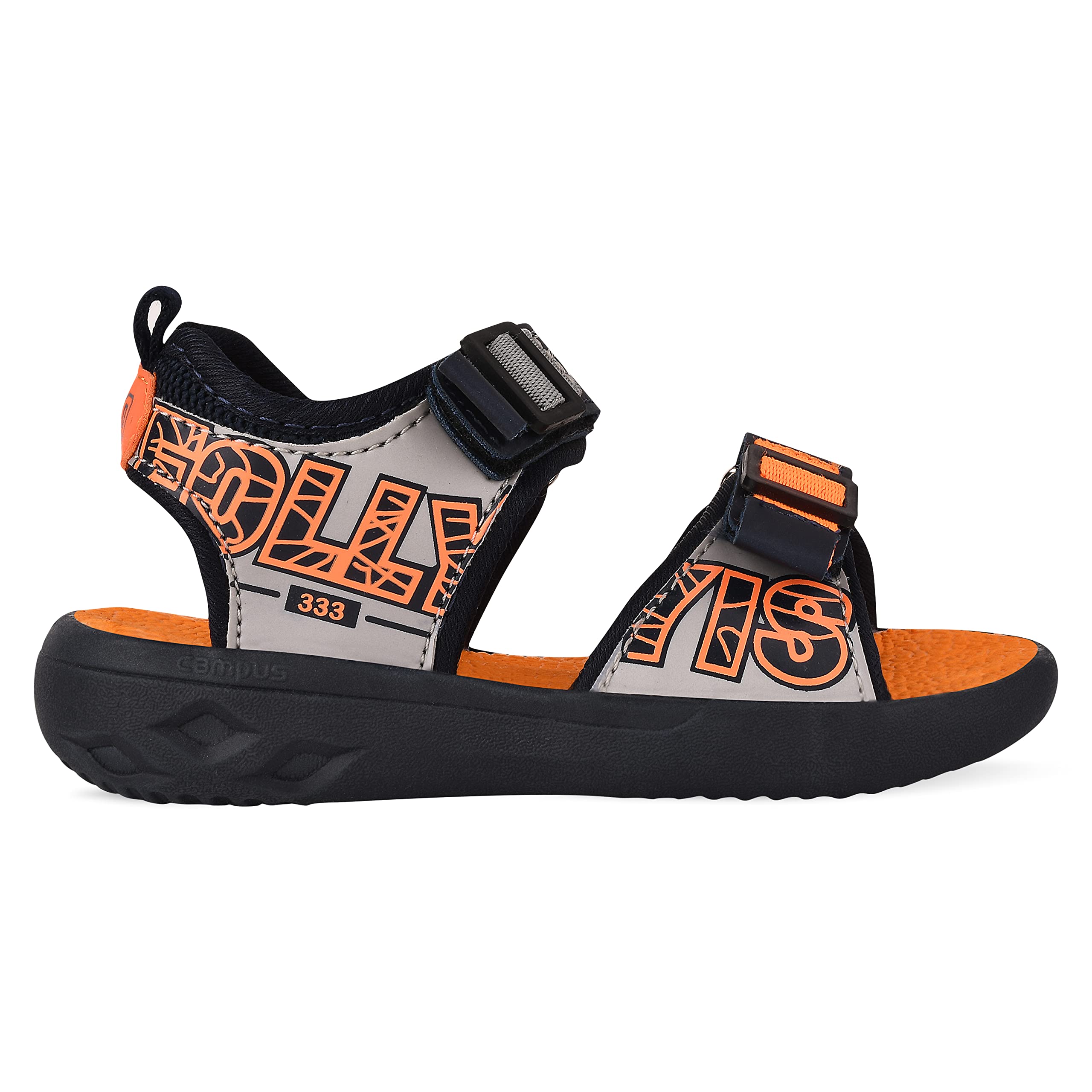 Campus Kids GC-22927K Gry/BLU Casual Sandals - 9UK/India GC-22927K (B09QXLV3N9) Amazon Price History, Amazon Price Tracker