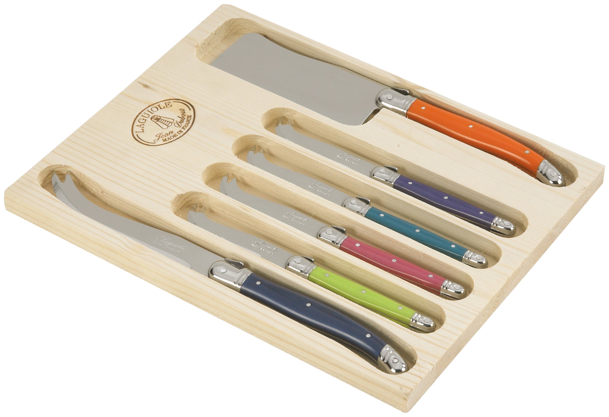 Set de Couverts à Fromage Jean Dubost 6 Pièces Argent