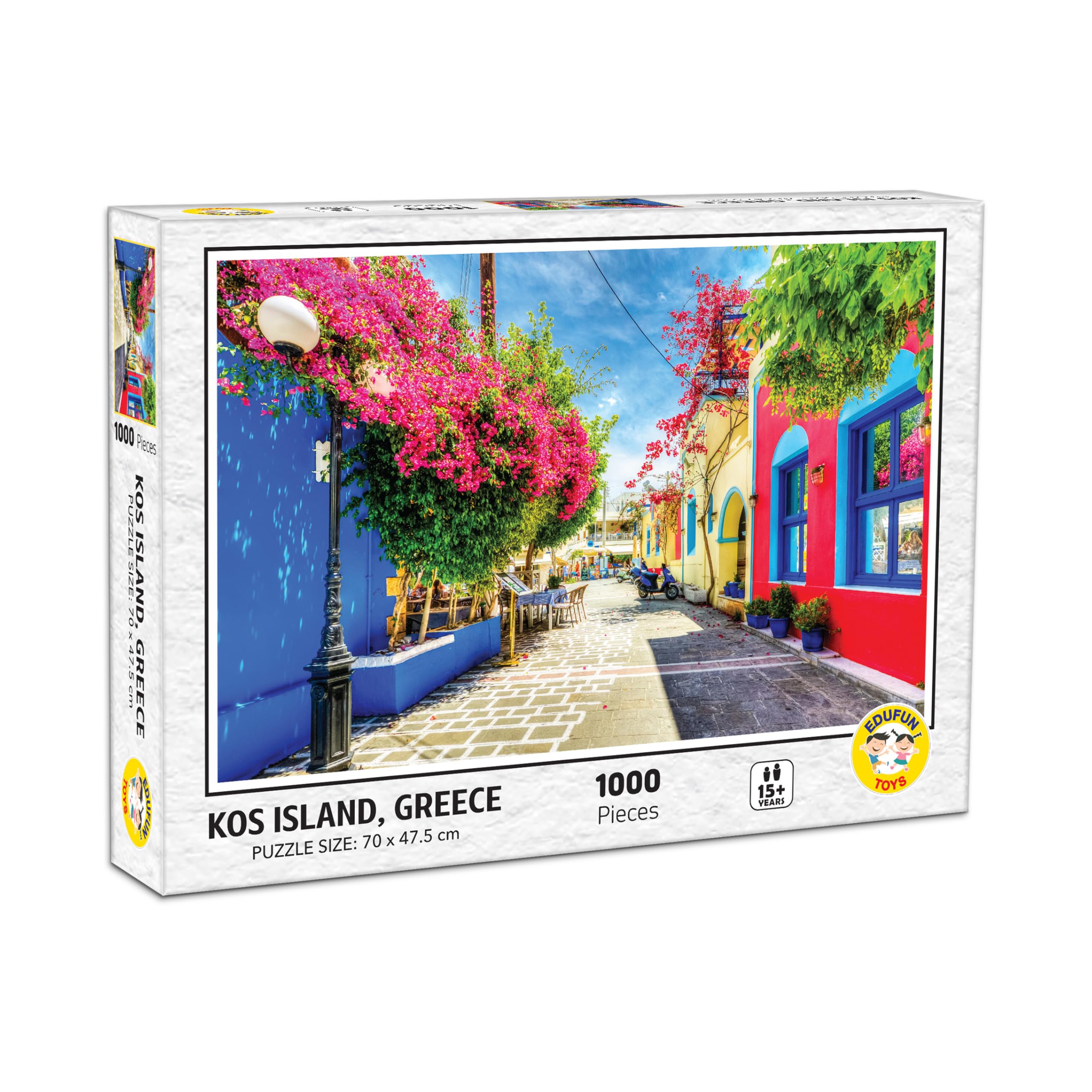 Buy Edufun Toys 1000 Piece Jigsaw Puzzle | Kos Island Greece