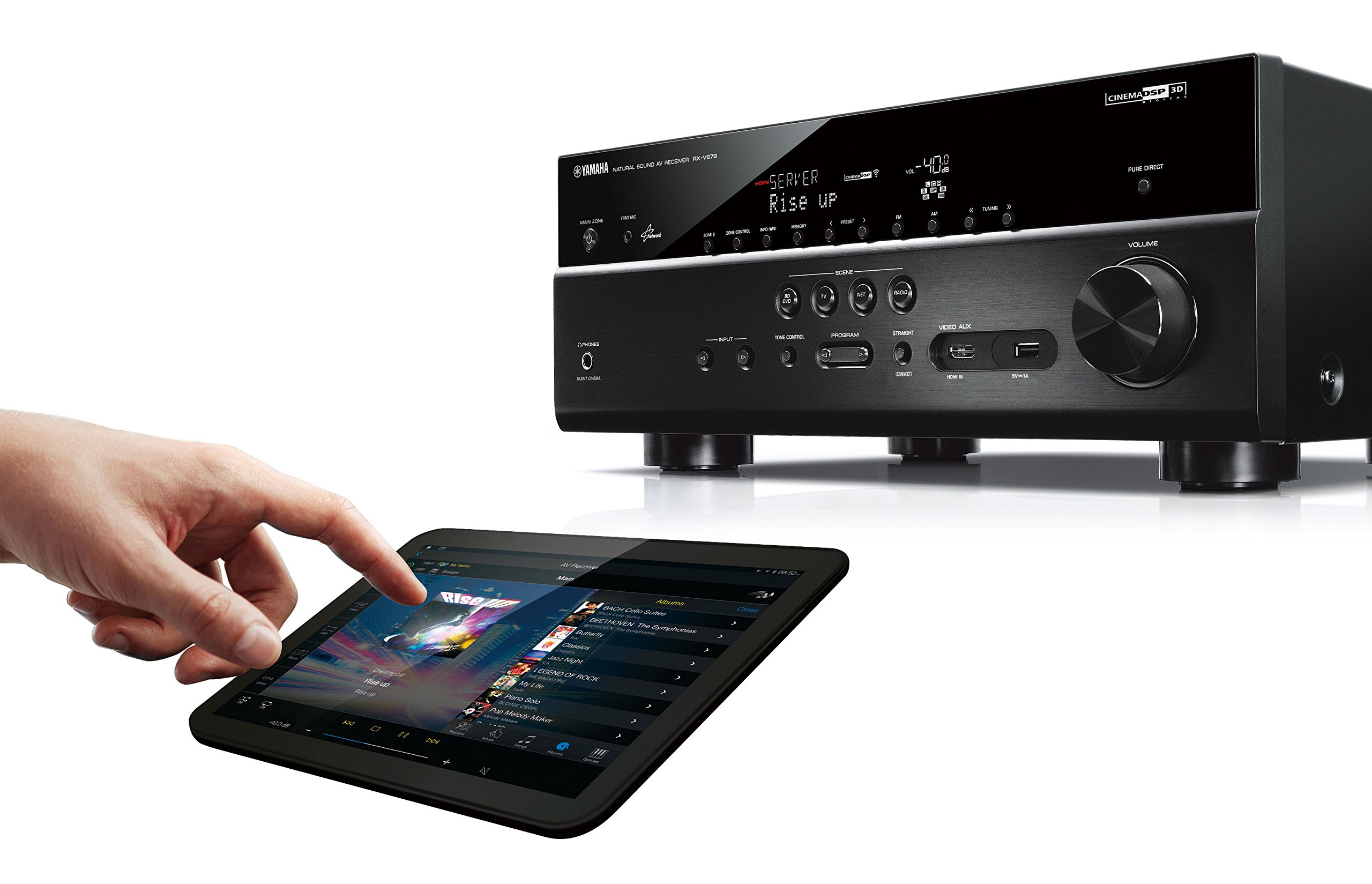 Yamaha RX-V779 Sintoamplificatore AV, Nero