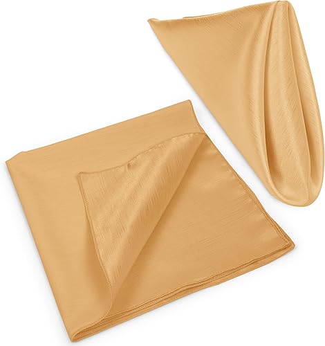 Miniatura 63 de Ultimate Textile -1 docena - Reversible Shantung Satin - Majestic - Servilletas de tela Majestic de 17 x 17 pulgadas color azul pizarra