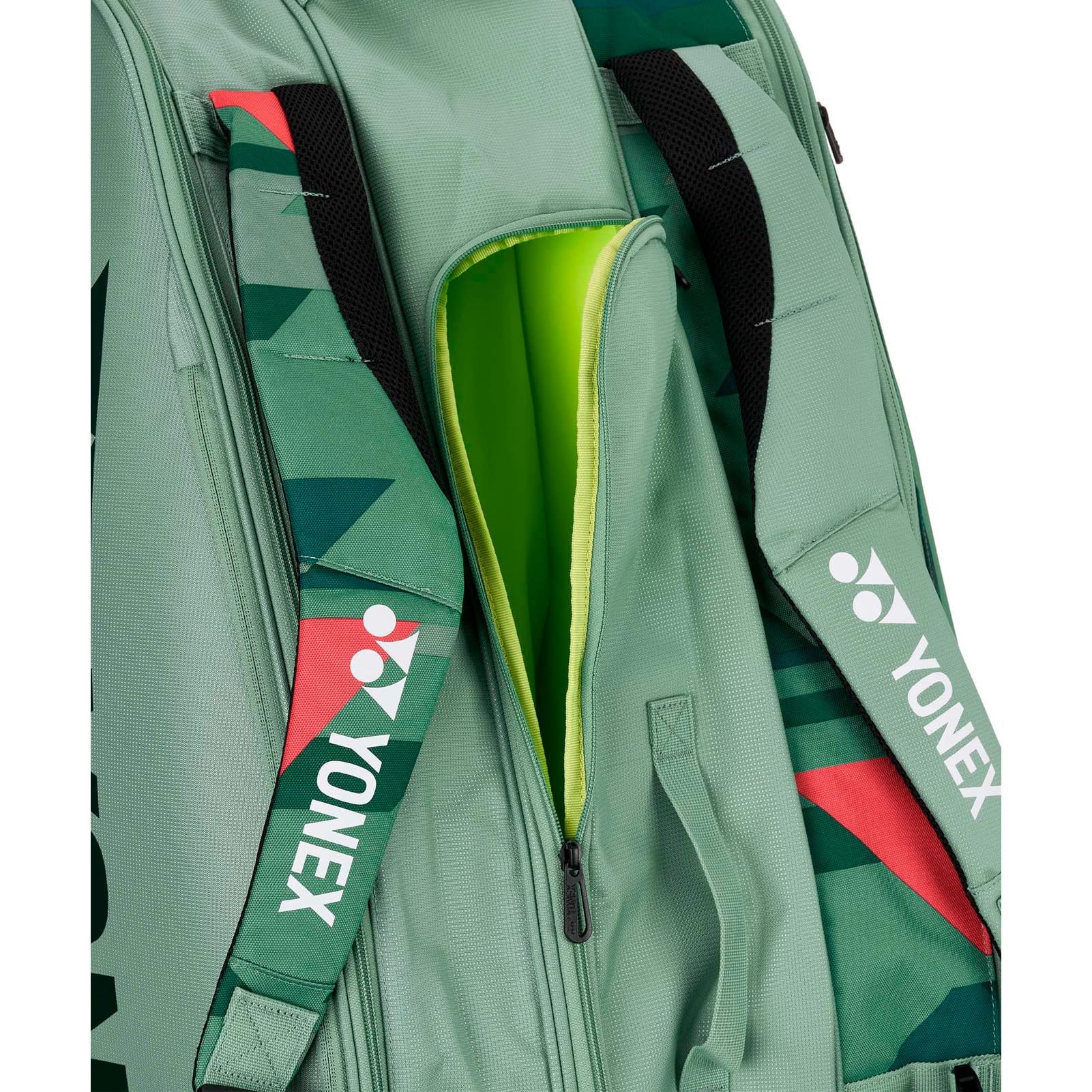 Amazon | Yonex Pro ラケットバッグ オリーブグリーン 9個パック