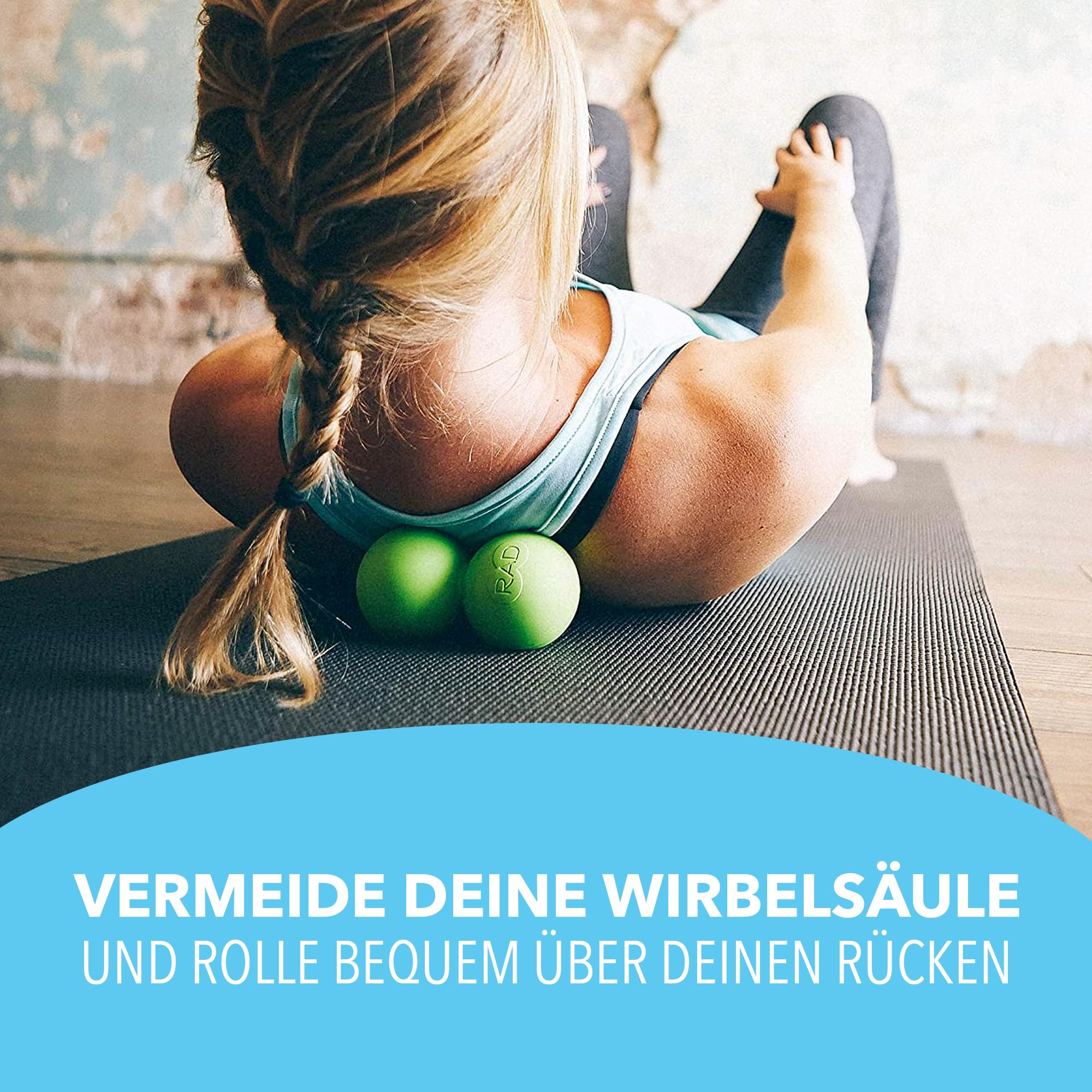 RAD Roller I Myofasziale Release-Tools I Multiple Densities I Selbstmassage Mobilität und Erholung