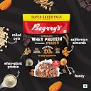 Bagrry's Whey Protein Muesli 750g | 20g+ Protein | Chocolate Flavour | Whole Oats, Whey Protein, Californian Almonds & Bran | Breakfast Cereal | High Protein & Fibre | Whey Muesli gallery image