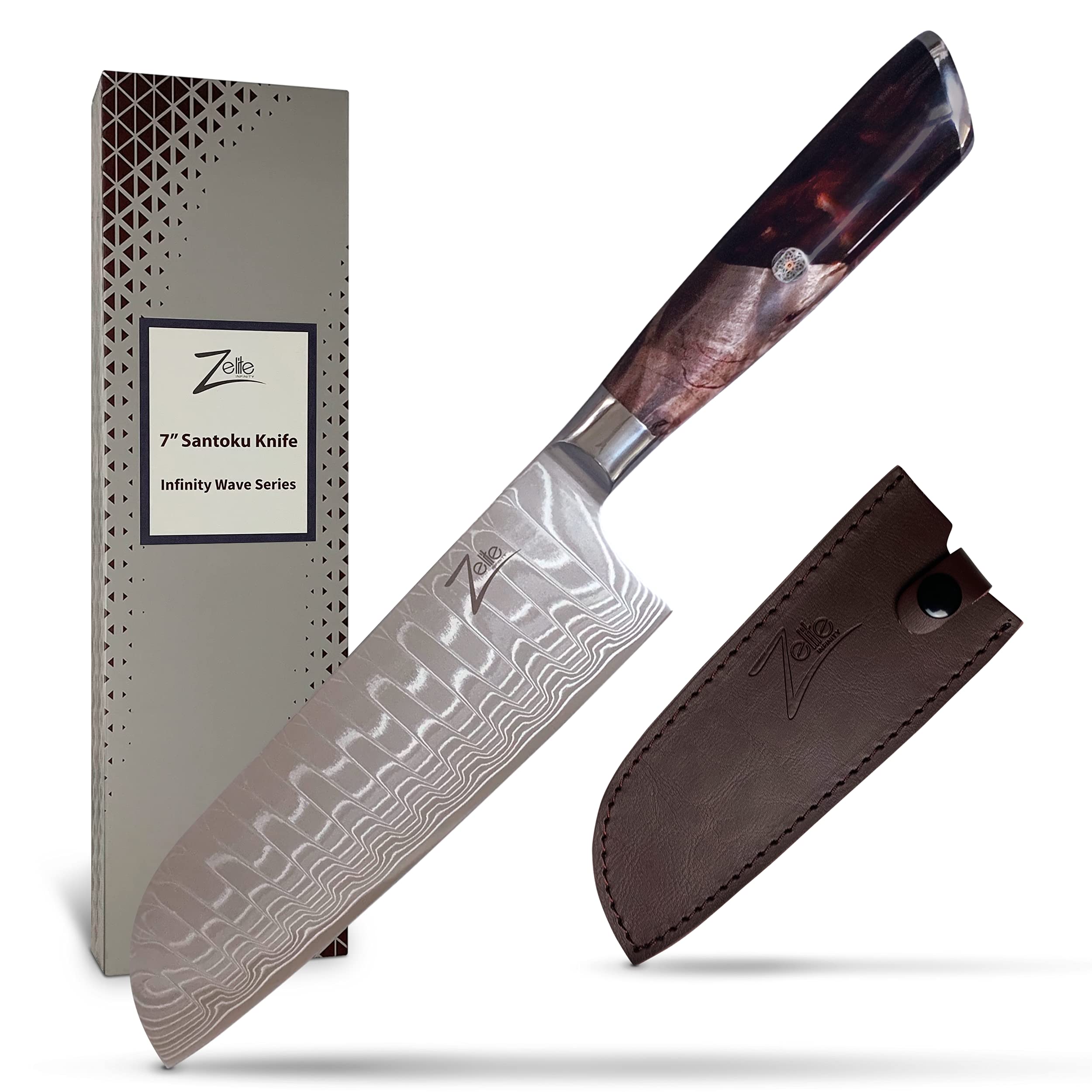 Buy Zelite Infinity Santoku 7 Inch, Santoku Chef , Japanese Chef , Japanese , Chopping , Santoku