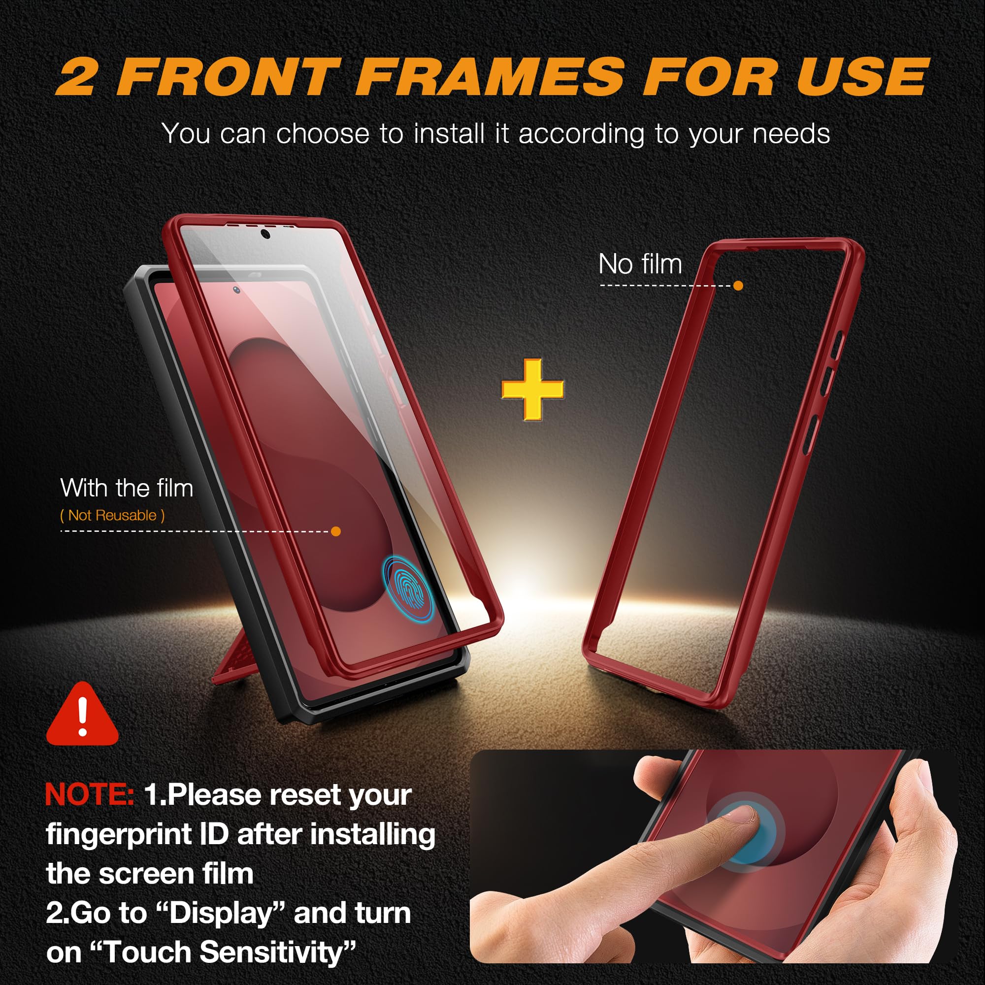 TONGATE for Samsung Galaxy S25 Ultraケース、 TONGATE for Samsung Galaxy S25 Ultra Case Black