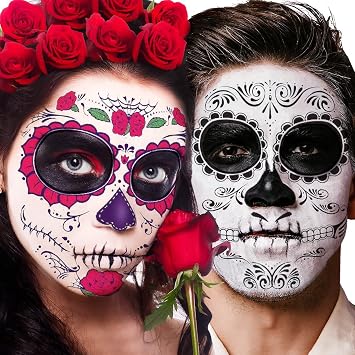 10 Sheet Halloween Temporary Tattoos