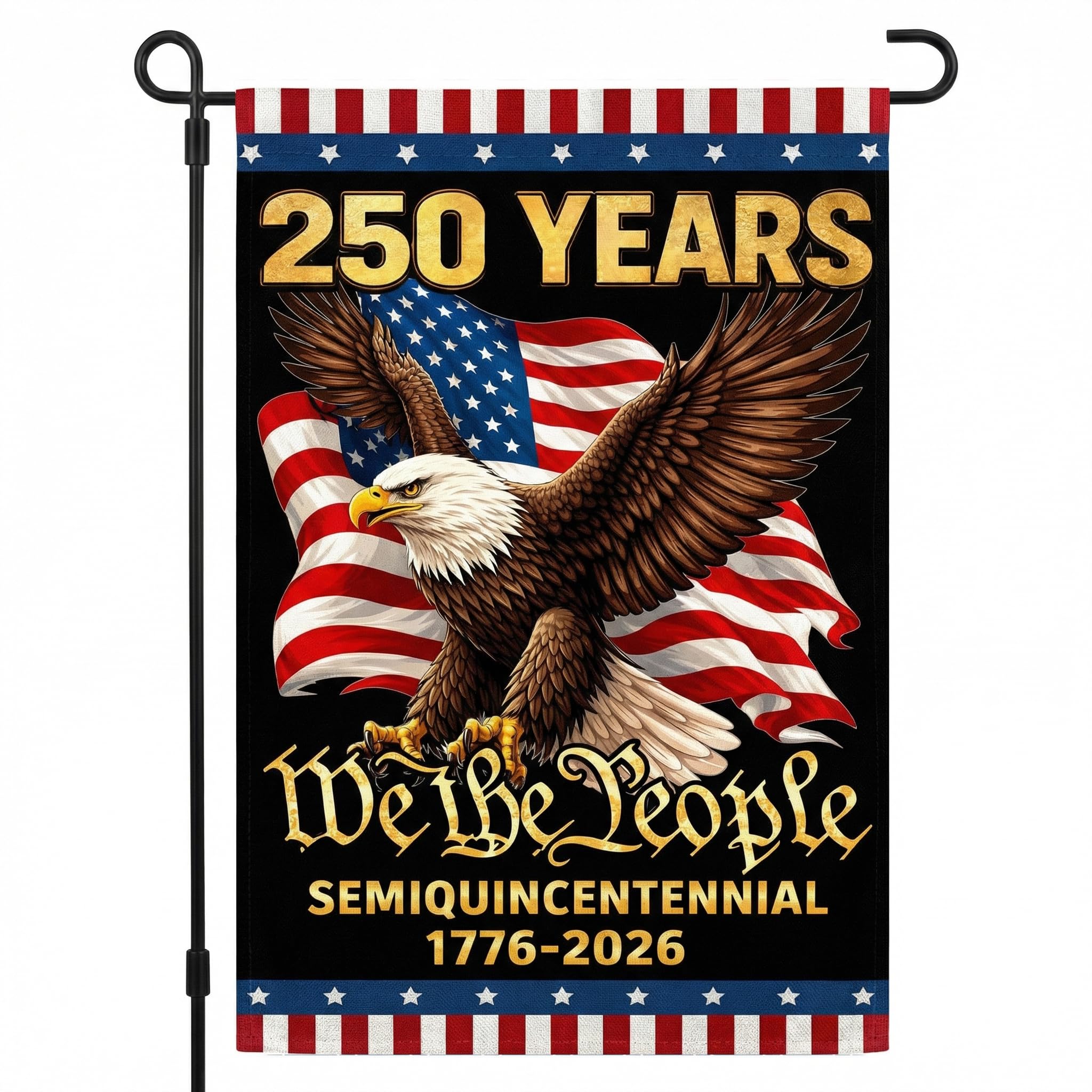 250th Anniversary USA Garden Flag