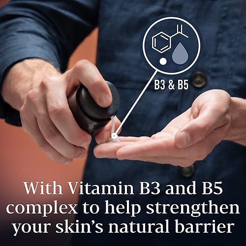 Miniatura 8 de King C. Gillette Hidratante para rostro y rastrojo con complejo de vitamina B3 y B5, hidratante facial para hombres, 3.4 fl oz