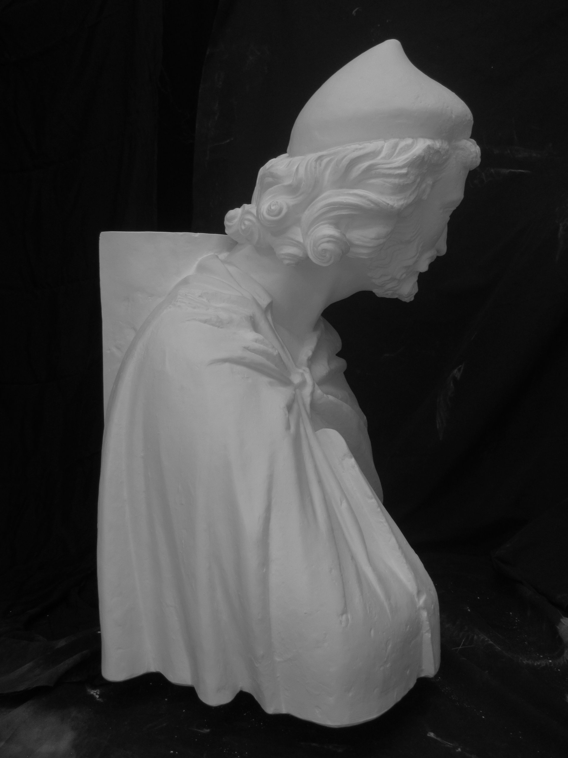 Amazon.co.jp: 石膏像 K-101 セントジョセフ胸像 H.90cm