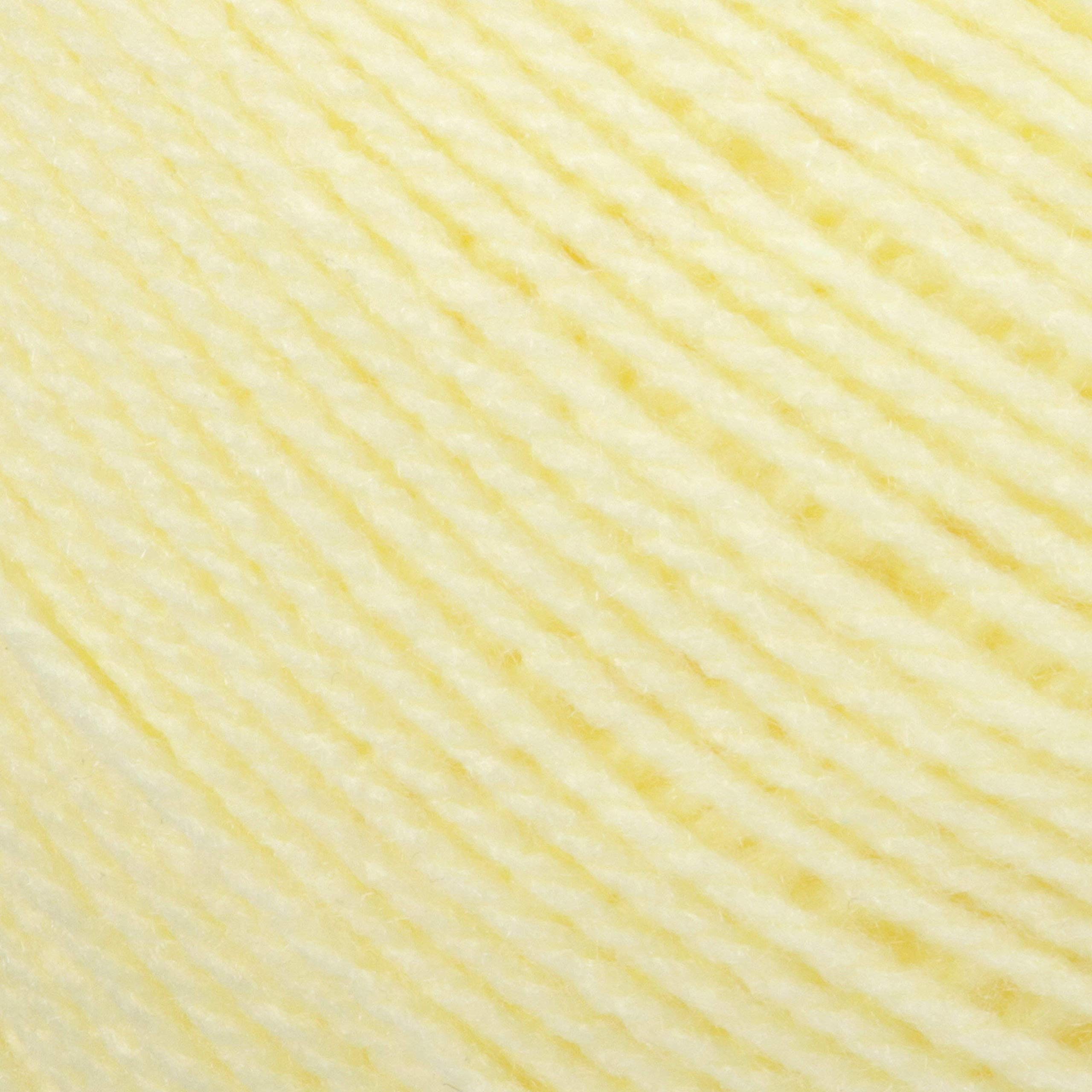 Bernat Big Ball Baby Solid Yarn - (3) Light Gauge 100% Acrylic - 12.3 oz - Yellow - Machine Wash & Dry