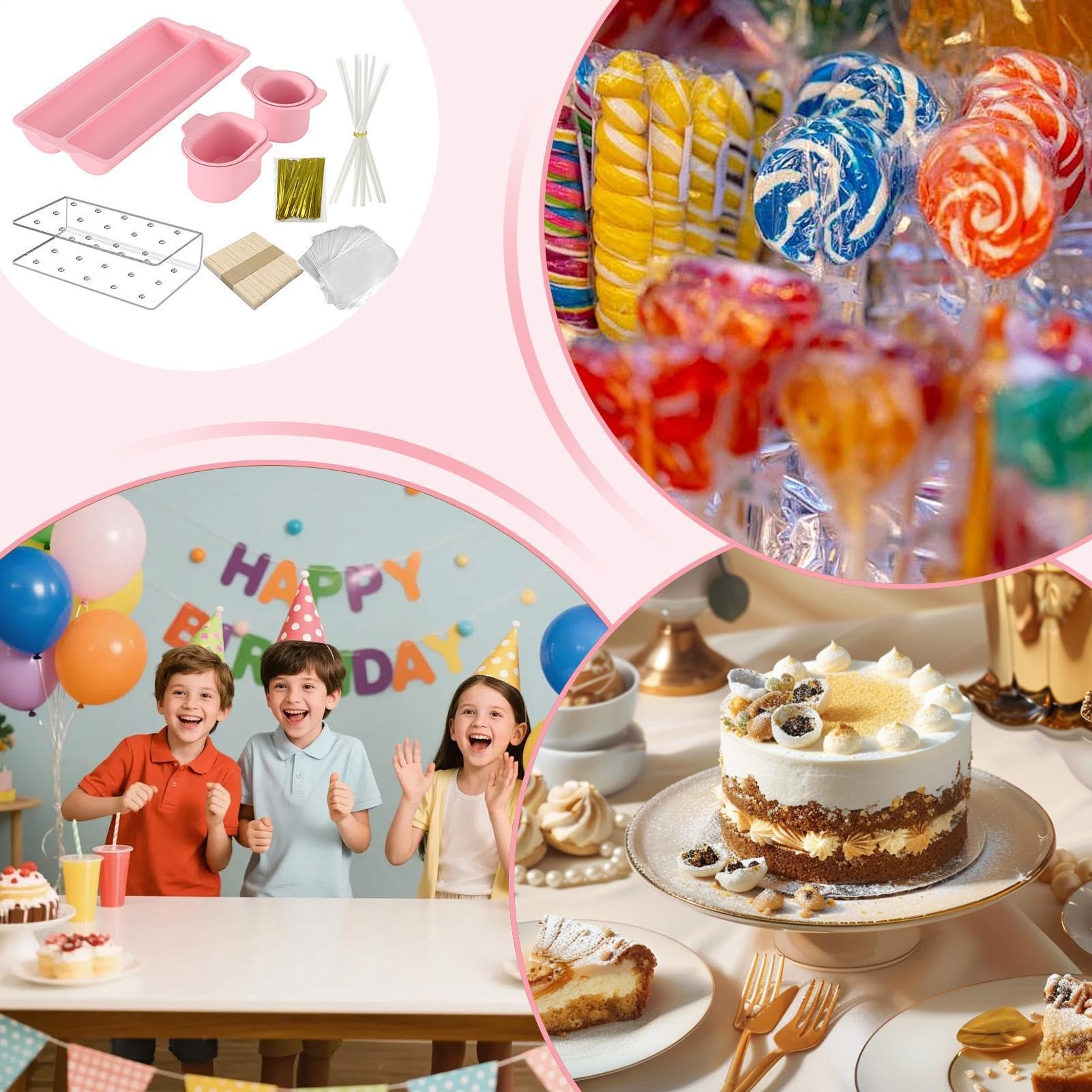 Cake Pop Form Werkzeug-Set Mit Doppeltablett