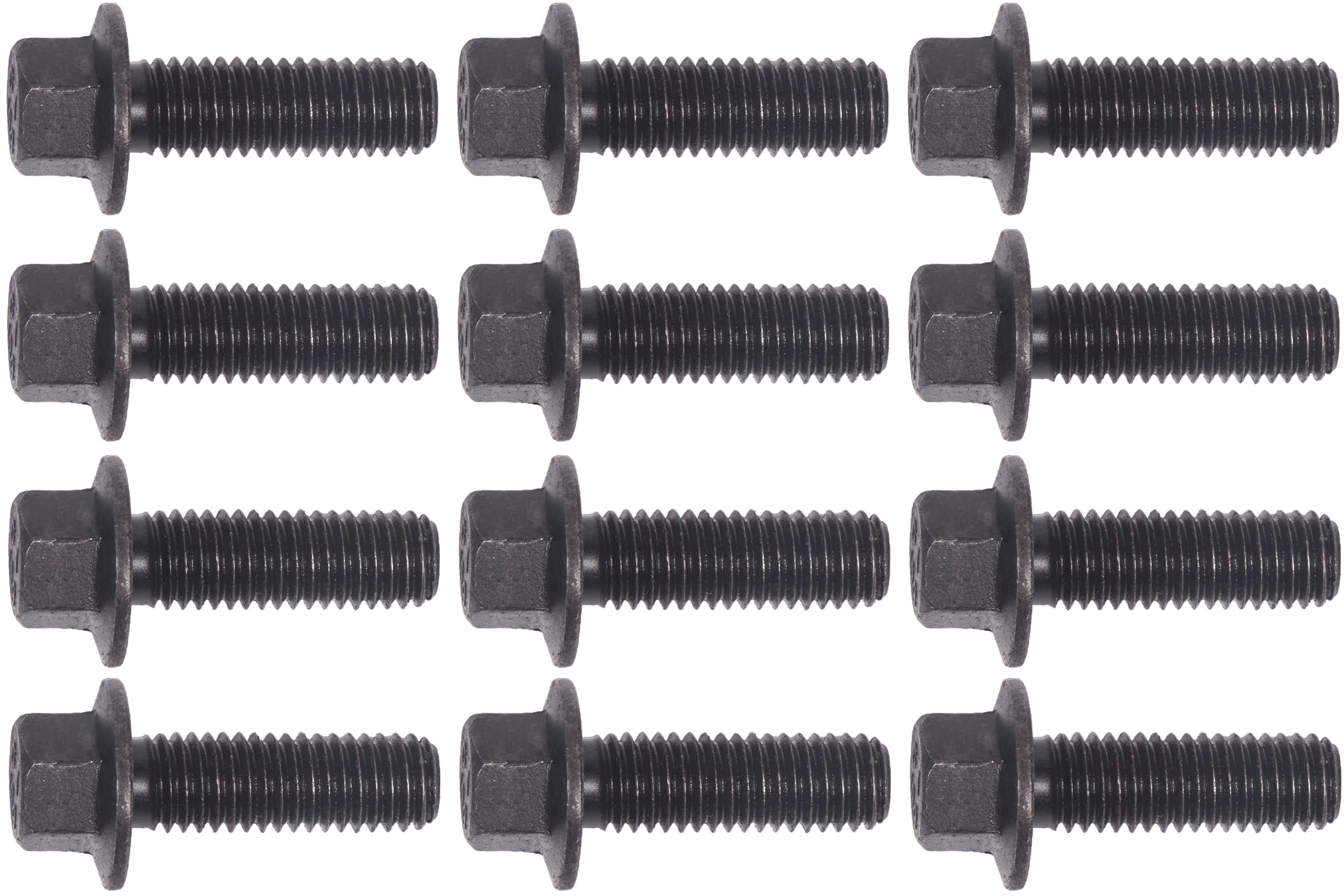 551696 Exhaust Manifold Bolts,Manifold Header Bolts for GM LS1 LS3 LS2 LSX LT Series Engines 12 PCS for GM 12617944 Exhaust Manifold Gasket
