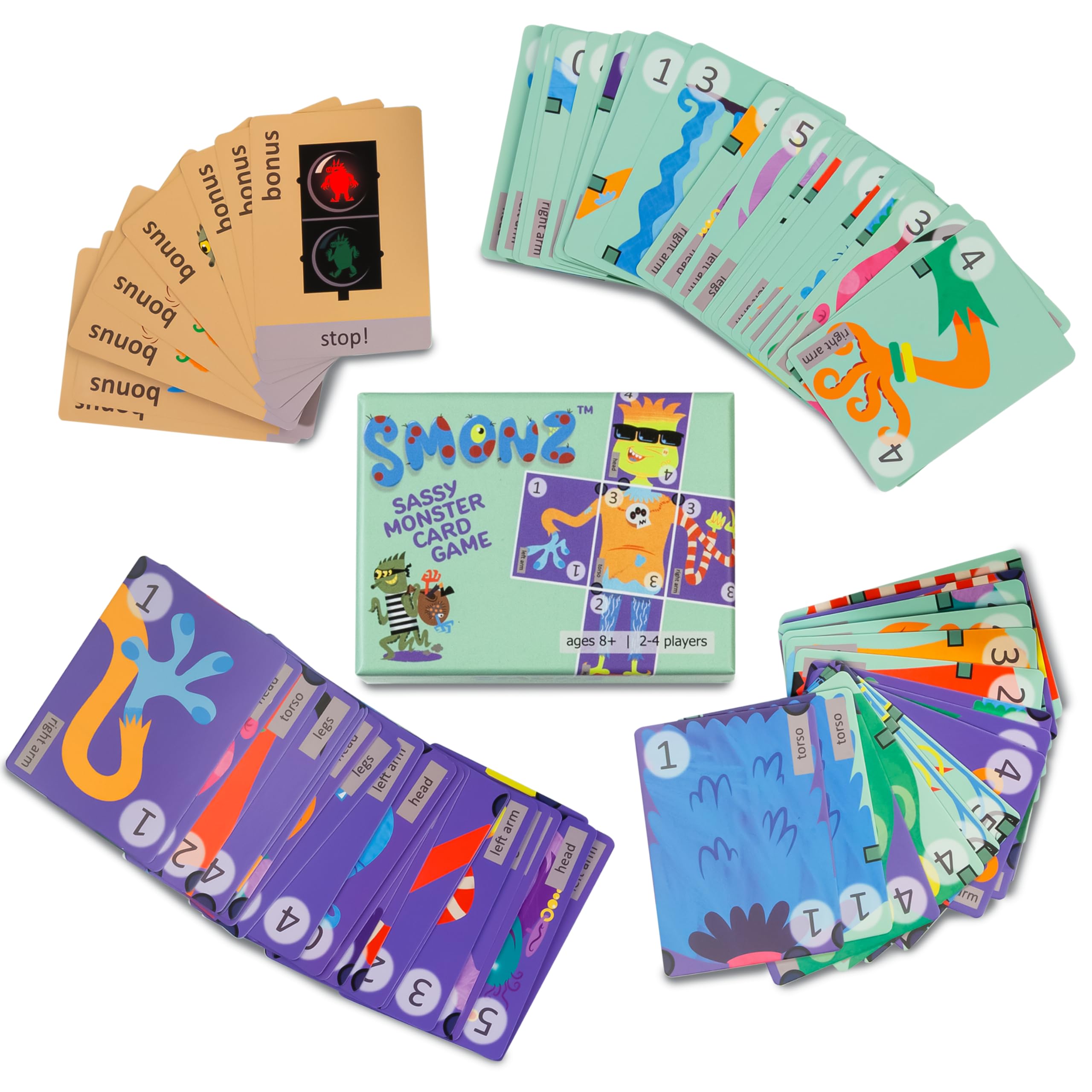 SMONZ, Vibrant and Playful Colors, 7.5 cm x 10 cm x 3.15 cm - Image 4