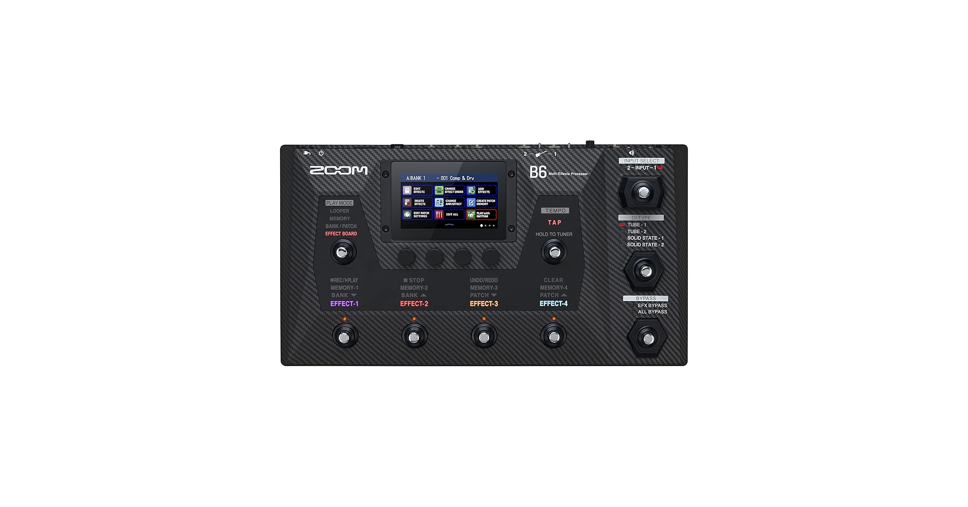 ZOOM B6 マルチエフェクター B6 | ZOOM