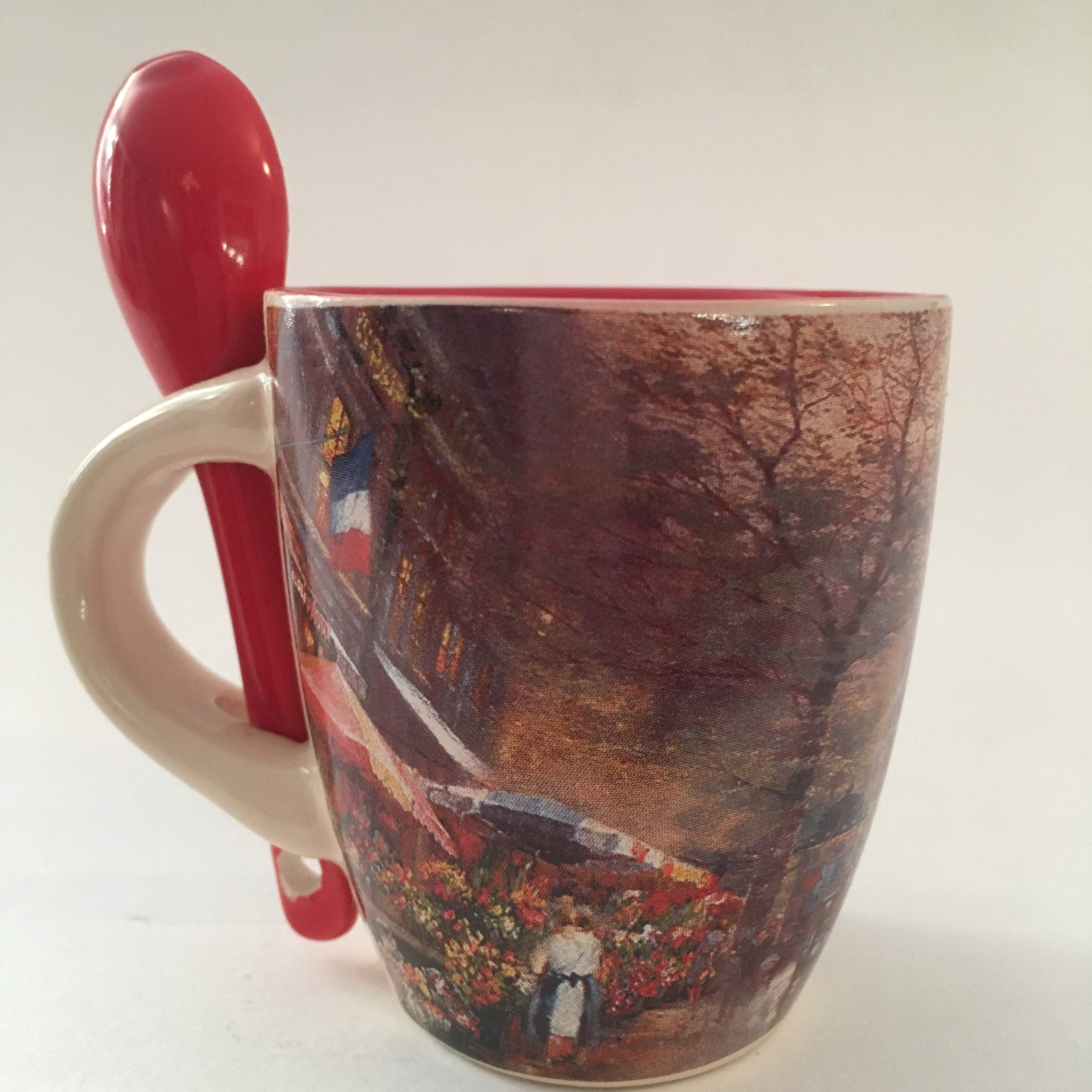 Duo De Tasses Expresso Paris Tour Eiffel - Paris En Fleurs - Maison