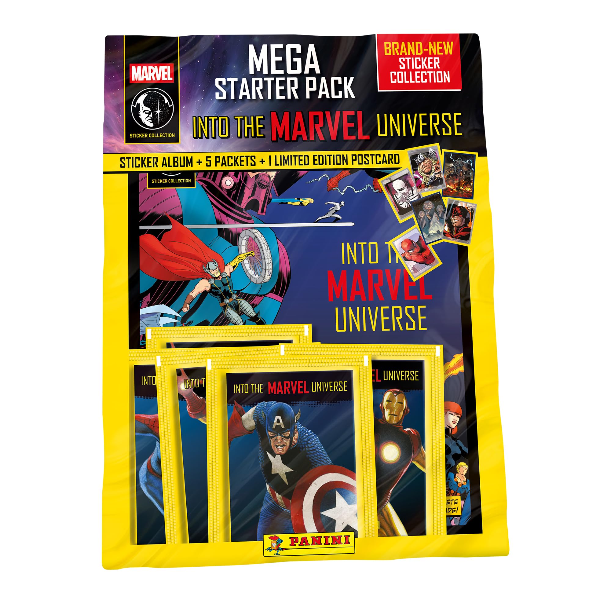 Marvel Universe Sticker Collection - Starter Pack
