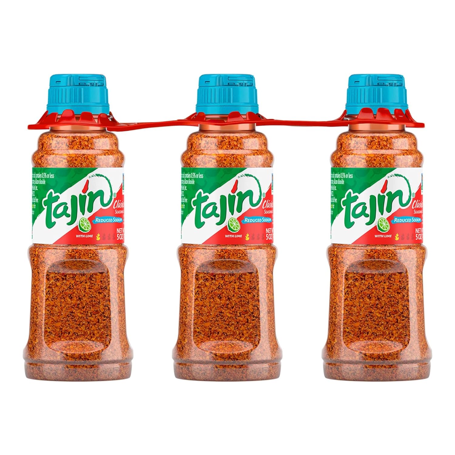 Tajin Clásico Reduced Sodium Seasoning 5 oz (Pack of 3)