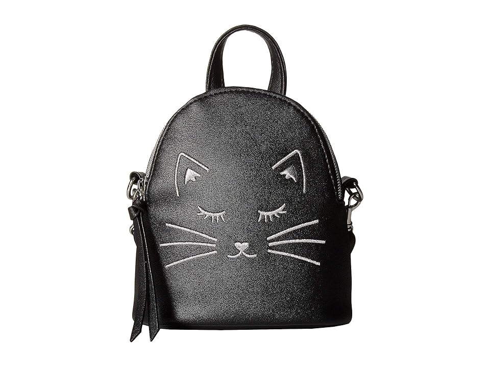 

T-Shirt & Jeans Luna Mini Backpack Crossbody/Belt Bag (Black) Cross Body Handbags