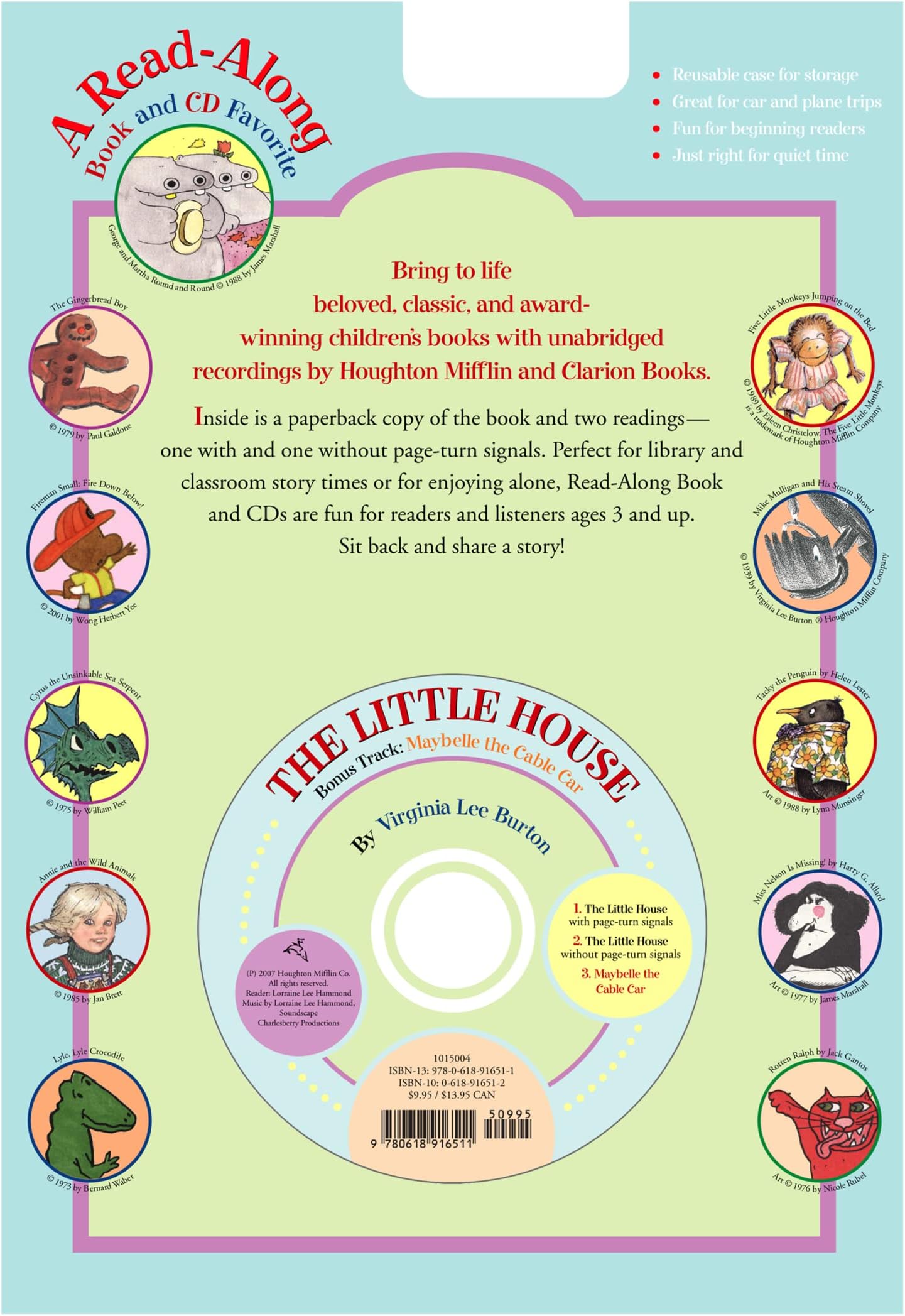 The Little House Book & Cd: A Caldecott Award Winner (Read-Along) Audio Cassette – Audiobook, September 24, 2007