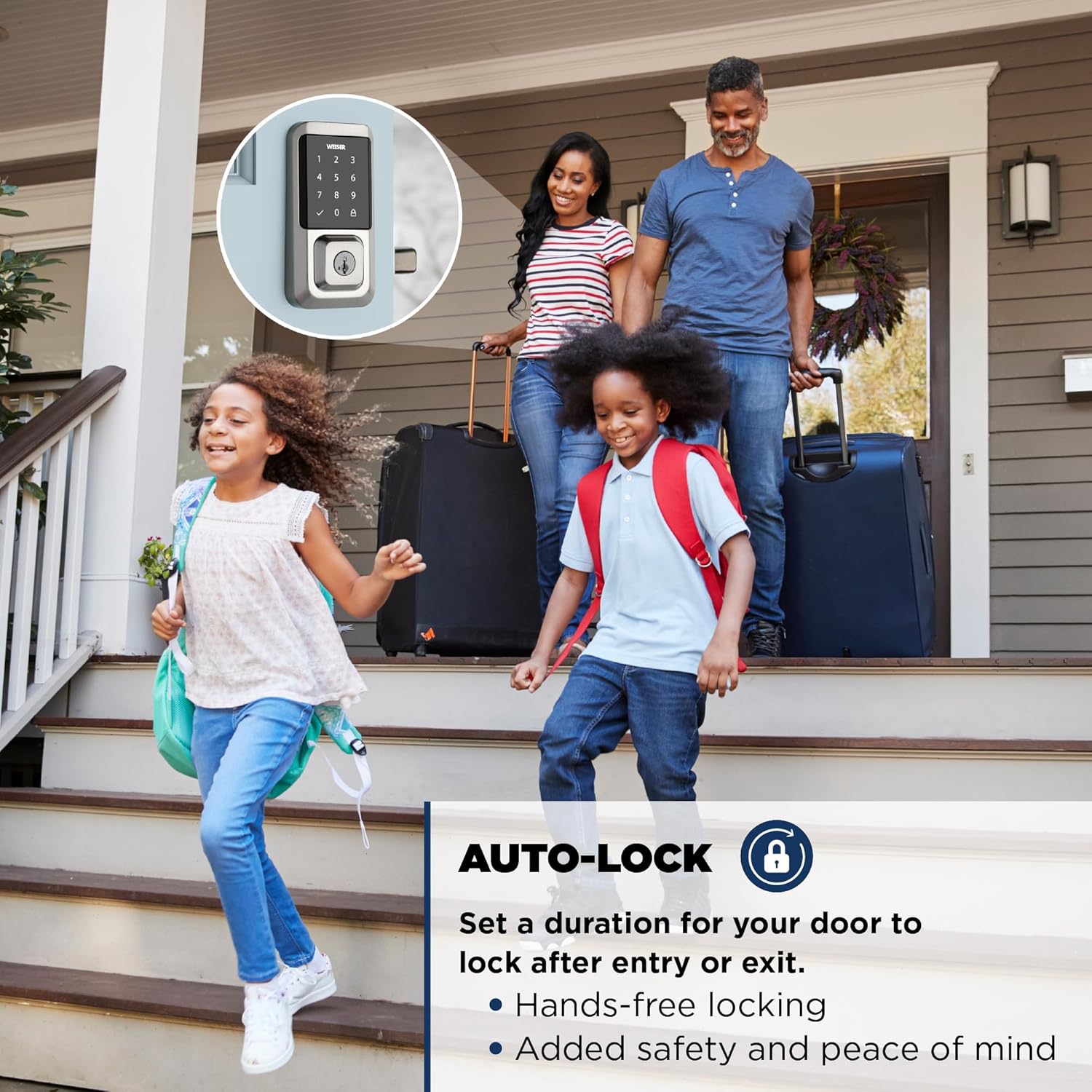 Weiser Halo Smart Lock кирүү кодун бөлүшүү параметрлери