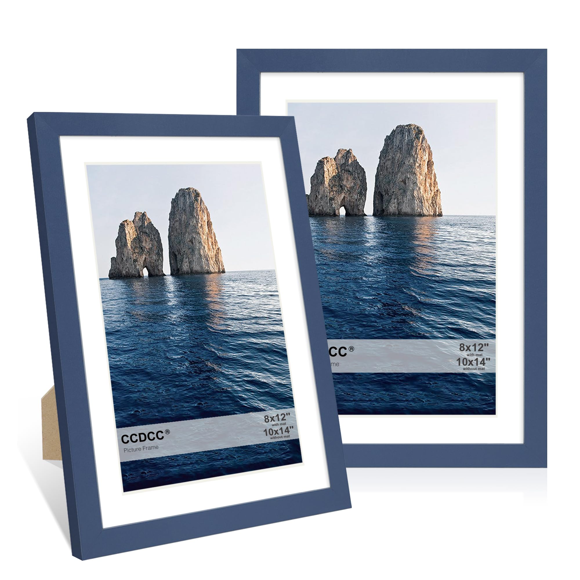 ccdcc 10x14 Wood Picture Frame Blue
