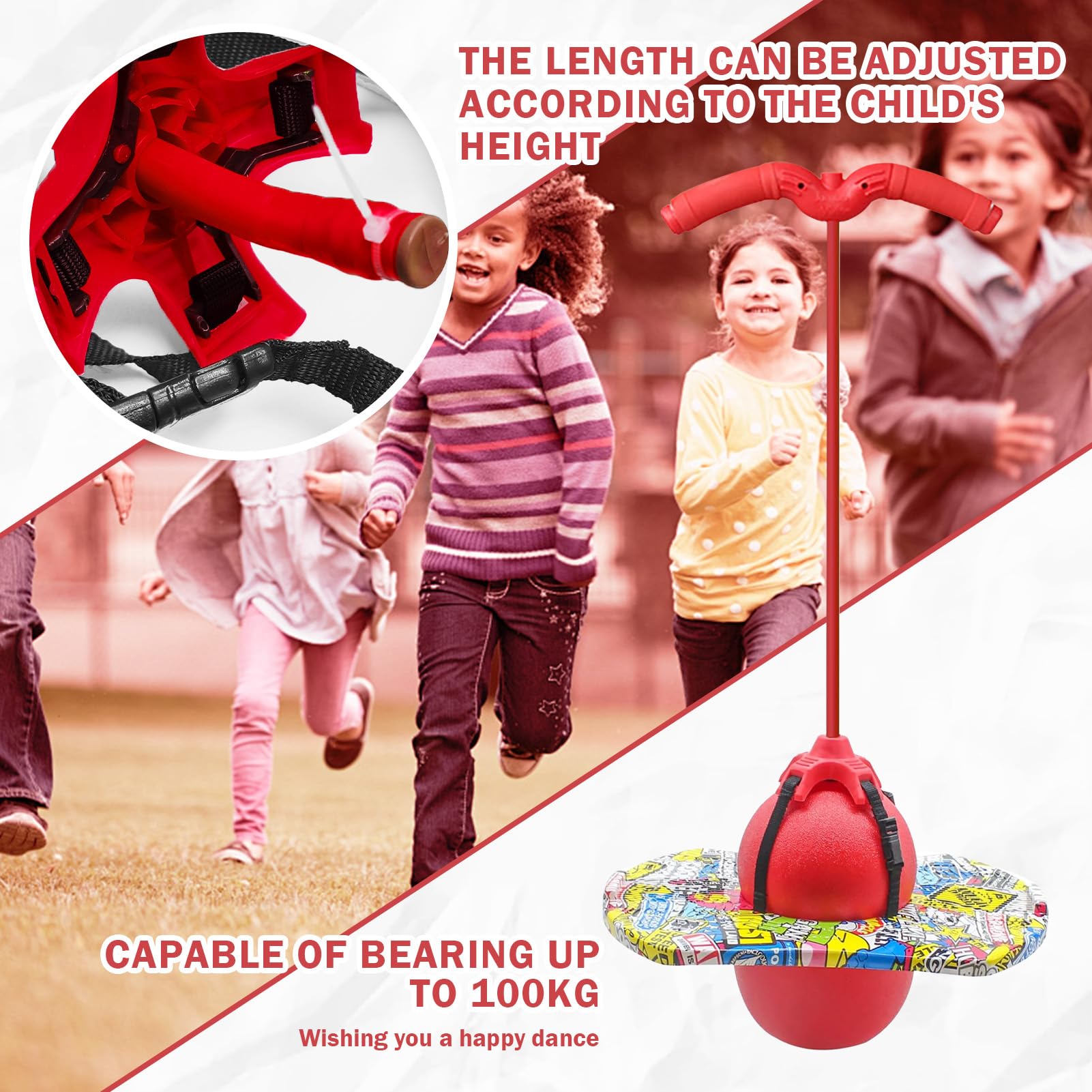 Pogo Stick 100kg Saltador Infantil Pogo Stick Con Capacidad De 100 Kg, Altura 90 Cm, Asa Y Pedal Antideslizantes, Ideal Para Entrenar Equilibrio Y Diversión (color Rosa) Juguete Equilibrio Niños Pogo Stick 100kg Saltador Infantil Pogo Stick Con Capacidad De 100 Kg, Altura 90 Cm, Asa Y Pedal Antideslizantes, Ideal Para Entrenar Equilibrio Y Diversión (color Rosa) Juguete Equilibrio Niños